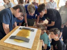 Beseda se včelařem