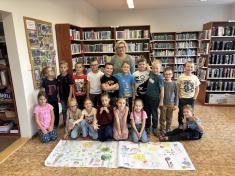 Návštěva knihovny s prvňáčky