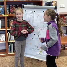 Beseda v knihovně - 4.A